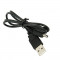 Redukce z USB na kulatý napájecí konektor 3.5/1.35mm