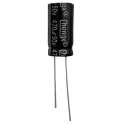 Elektrolytický kondenzátor ChengX 470uF/50V 10x20mm 20%