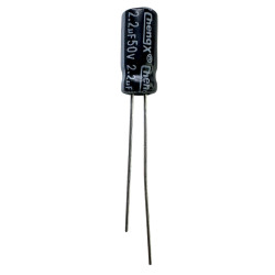 Elektrolytický kondenzátor Chengx 2.2uF/50V 5x11mm 20% 