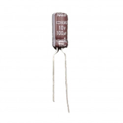 Elektrolytický kondenzátor Nippon 100uF/10V 5x11mm 20%