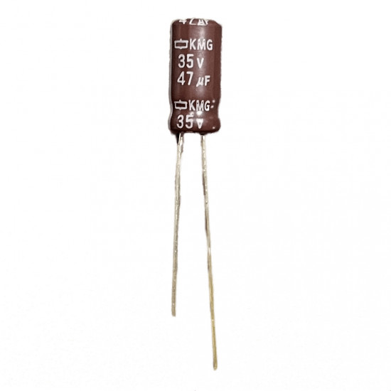 Elektrolytický kondenzátor Nippon 47uF/35V 5x11mm 20%