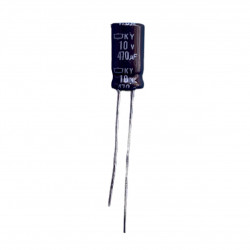Elektrolytický kondenzátor Nippon 470uF/10V 6.3x11mm 20%