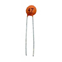 Keramický kondenzátor 47 47pF/50V SL 10%