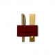 Napájecí konektor T-plug 1015B vidlice samec