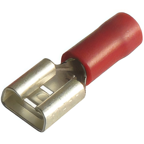 Objímka plochá poloizolovaná OPP 1.5-68 pro průřez 0.5-1.5mm2