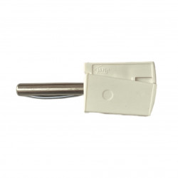 Banánkový konektor 4mm WAGO 215-111 bílý