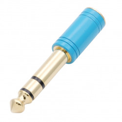 Audio redukce jack 3.5mm na jack 6.3mm TC128 celokovová pozlacená