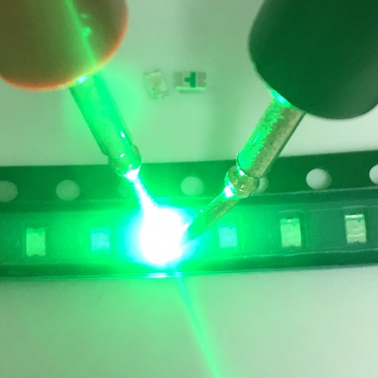 LED dioda SMD 0805, zelená
