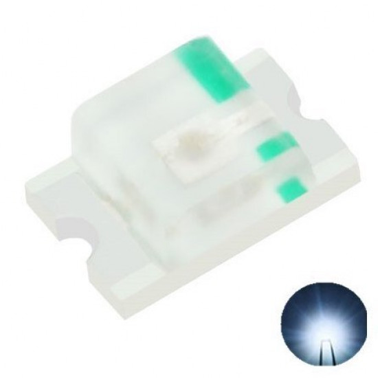 LED dioda SMD 0805, bílá