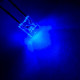 LED dioda obdélníková 1x3x4mm, modrá