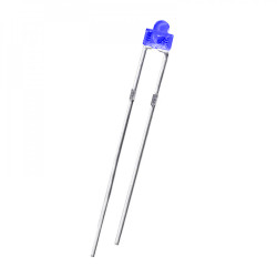 LED dioda kulatá 1.8mm, modře zbarvená