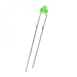 LED dioda kulatá 1.8mm, zeleně zbarvená