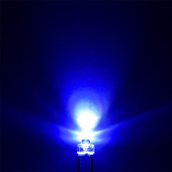 LED dioda kulatá 1.8mm, modře zbarvená