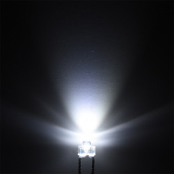 LED dioda kulatá 1.8mm, bílá
