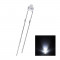 LED dioda kulatá 1.8mm, bílá