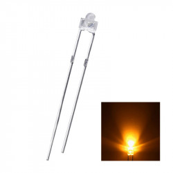 LED dioda kulatá 1.8mm, žlutá