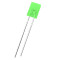LED dioda XINGLIGHT XL-257SYGD-L 2x5x7mm, zelená