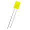 LED dioda XINGLIGHT XL-257UYD-L 2x5x7mm, žlutá