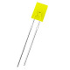 LED dioda XINGLIGHT XL-257UYD-L 2x5x7mm, žlutá