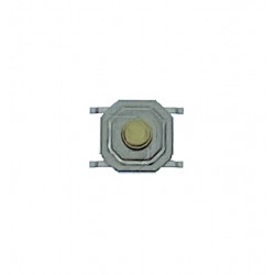 Mikrospínač SMD s kovovou hlavičkou 5.2x5.2x1.5mm