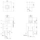Tlačítkový spínač 8.5x8.5mm G-Switch PB-22E86C (2-pólový přepínací)