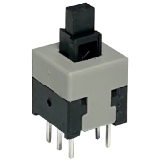 Tlačítkový spínač 8.5x8.5mm G-Switch PB-22E86C (2-pólový přepínací)