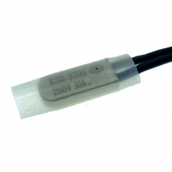 Tepelná pojistka vratná termostat spínač 110°C KSD9700 NC 250V/10A
