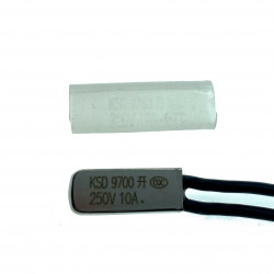 Tepelná pojistka vratná termostat spínač 60°C KSD9700 NO 250V/10A