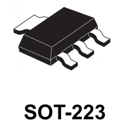Bipolární NPN tranzistor BCP56-16T3G (1A, 1.5W, SOT−223)