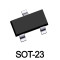 MOSFET tranzistor P-kanál IRLML6402 (20V, 4.9A, 1.31W, SOT-23)