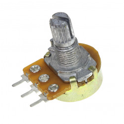 Potenciometr WH148 10k B10K uhlíkový lineární 0.125W 15mm