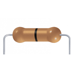 Metal oxidový rezistor 0R (1/4W, 1%)