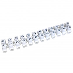 Svorkovnice lámací šroubovací Eleman EKL 1 S (12 pólů, vodiče 1.5-6mm2) bílá