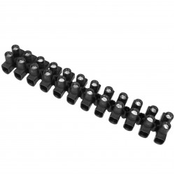 Svorkovnice lámací šroubovací Eleman EKL 1 S (12 pólů, vodiče 1.5-6mm2) černá