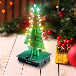 Vánoční stromeček s RGB LED diodami (stavebnice)