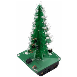 Vánoční stromeček s RGB LED diodami (stavebnice)