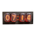 Digitronové hodiny NIXIE IN-12 ořechové dřevo (stavebnice)