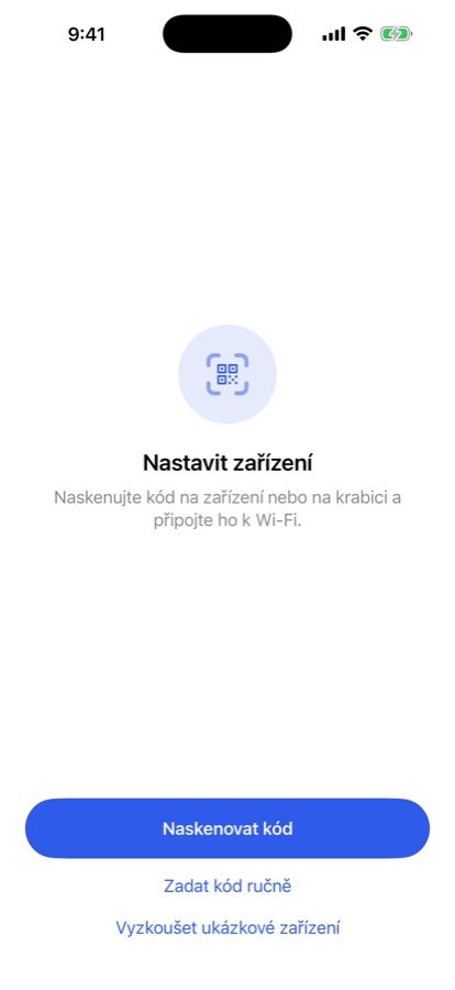 Pairble: nastavit zařízení